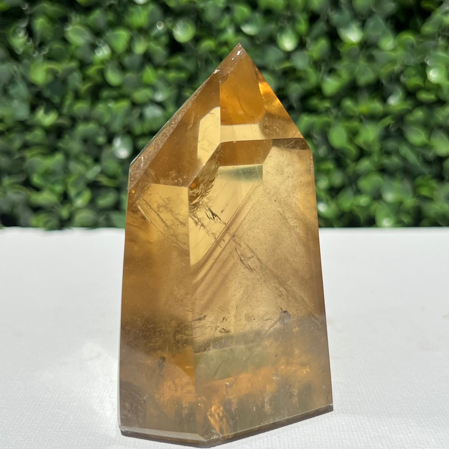 100% Natural Citrine Tower