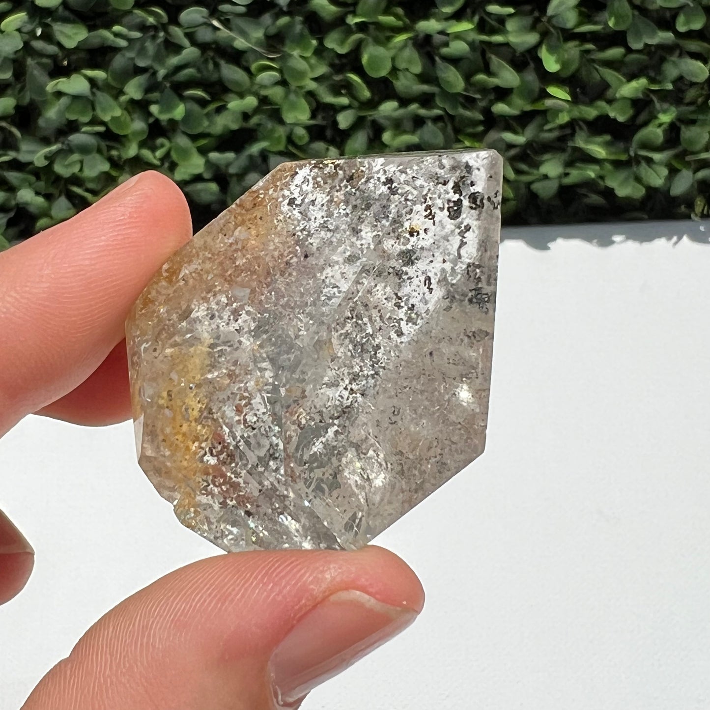 Included Clear Quartz Tower