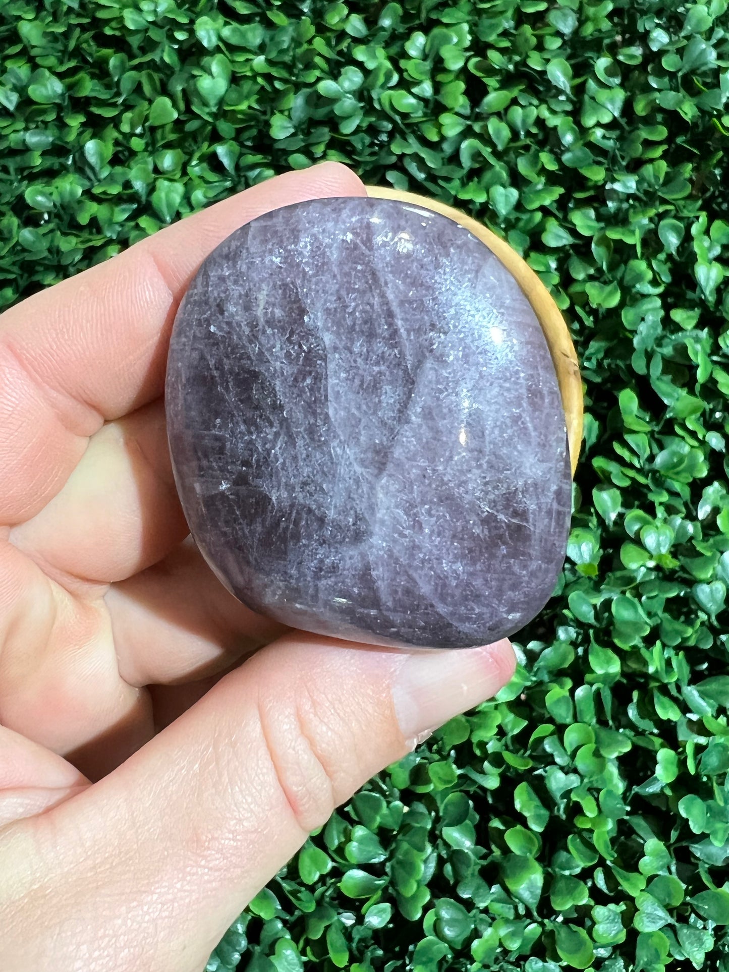 Rare Purple Anhydrite Palm Stone’s