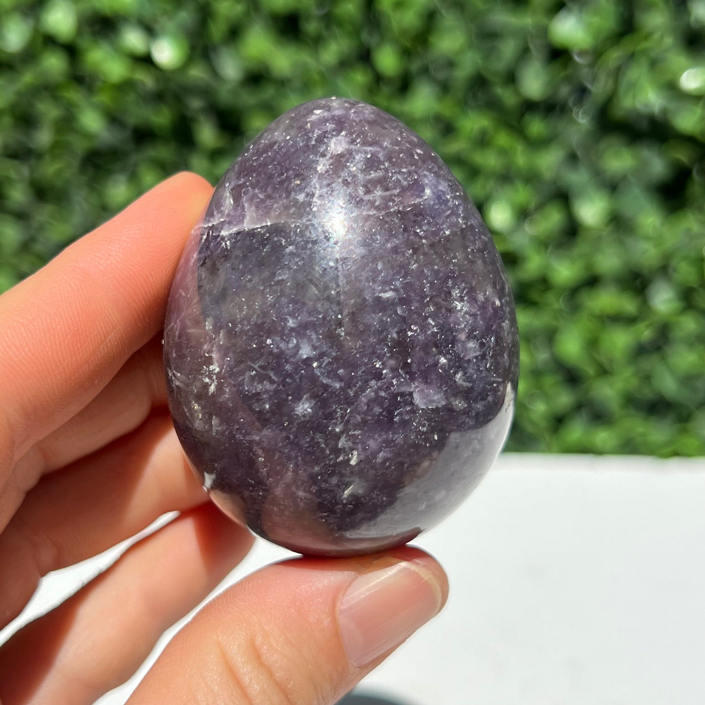 Lepidolite Egg