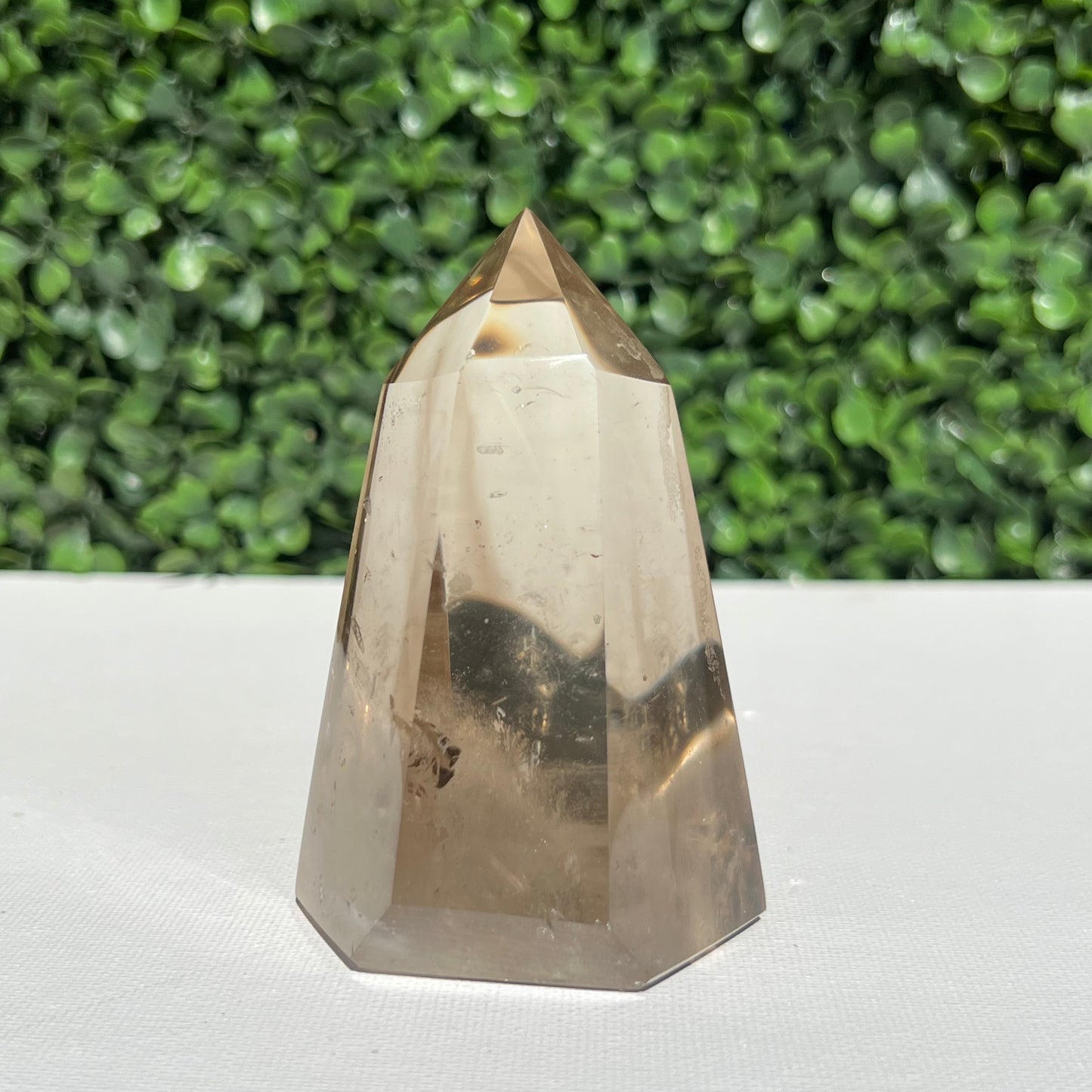 Light Smokey Quartz Tower
