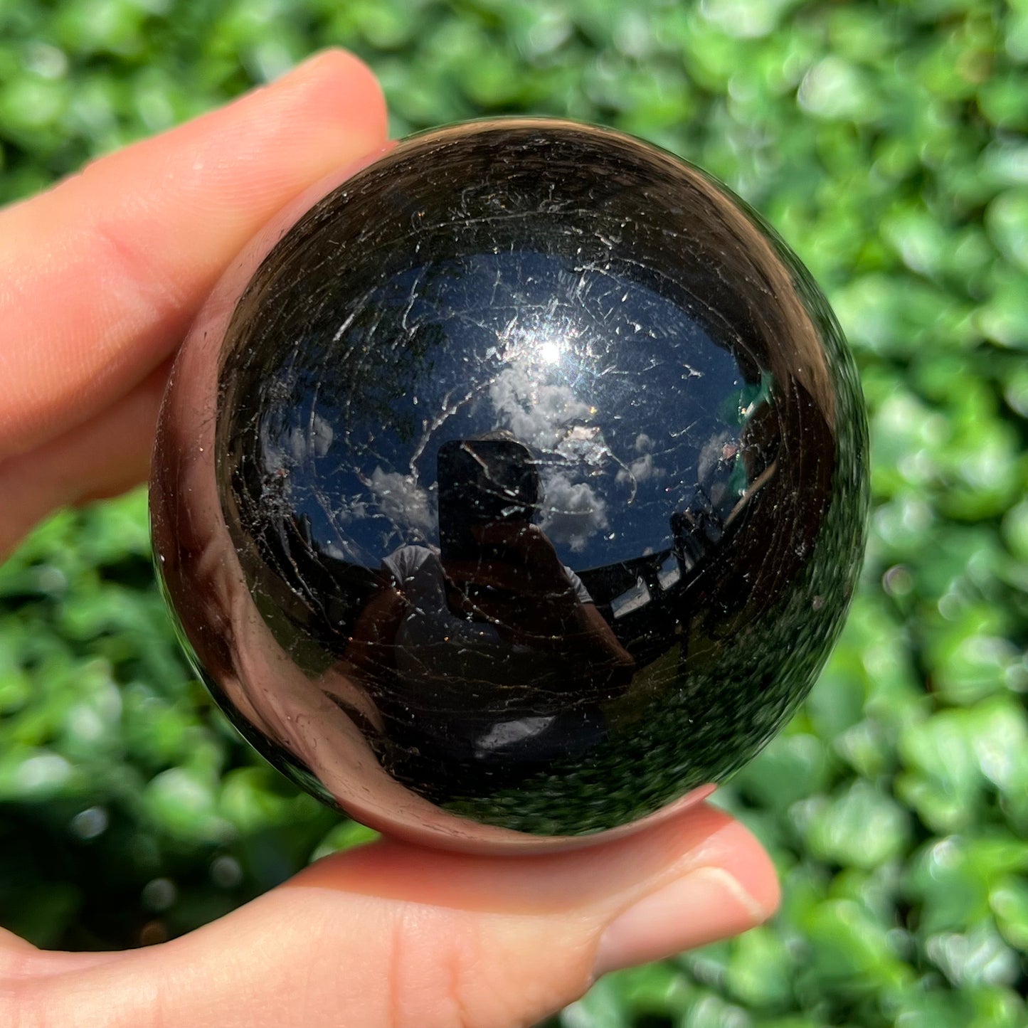 Black Tourmaline Sphere