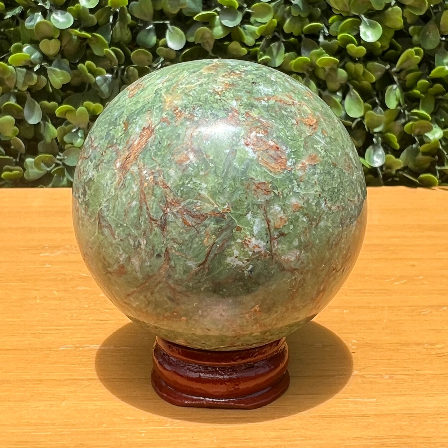 Chrysoprase Sphere