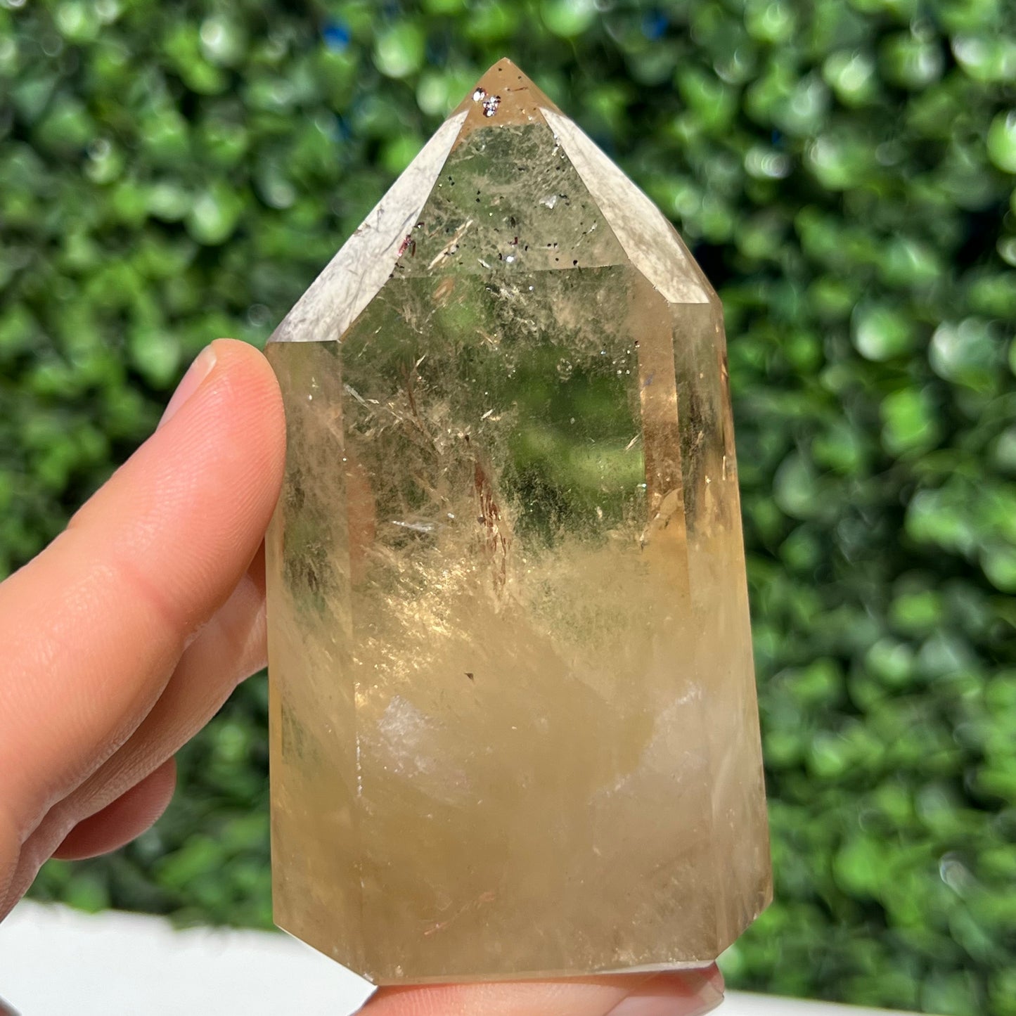 100% Natural Citrine Tower