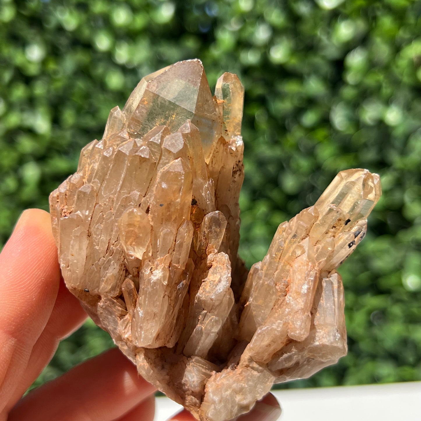 100% Natural Kundalini Citrine Cluster