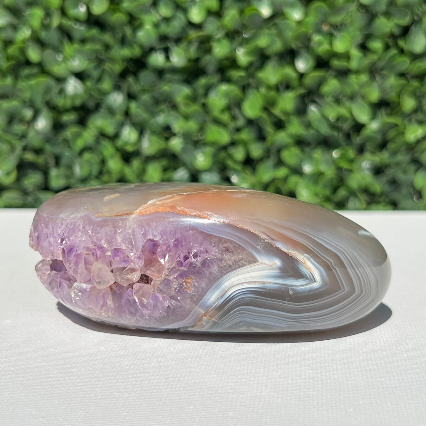 Orca Agate Amethyst Free Form