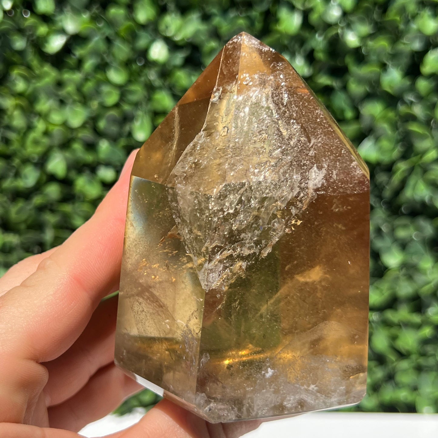 100% Natural Citrine Tower