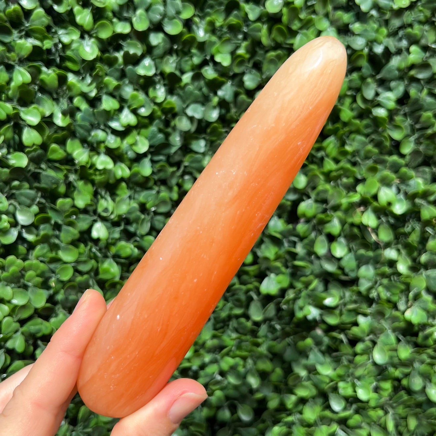 Tangerine Calcite Wand
