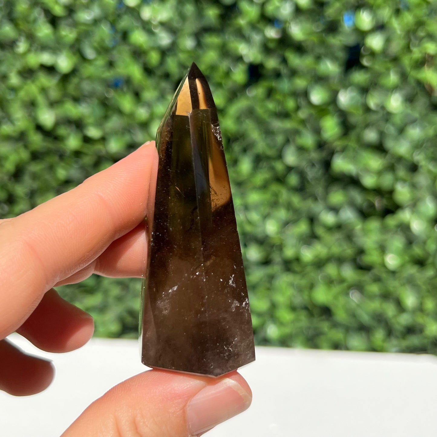 100% Natural Smokey Citrine Tower