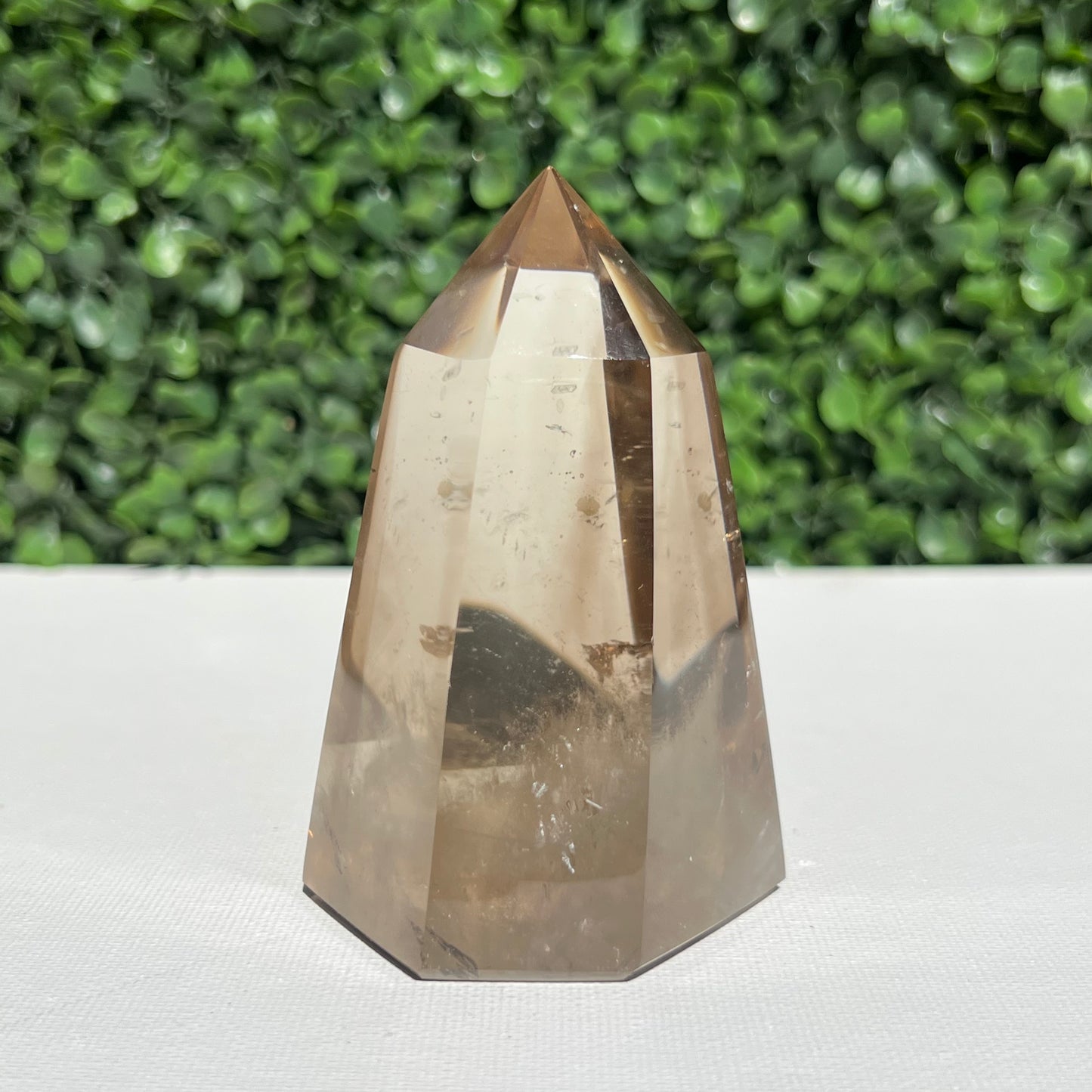 Light Smokey Quartz Tower