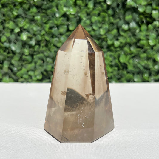 Light Smokey Quartz Tower