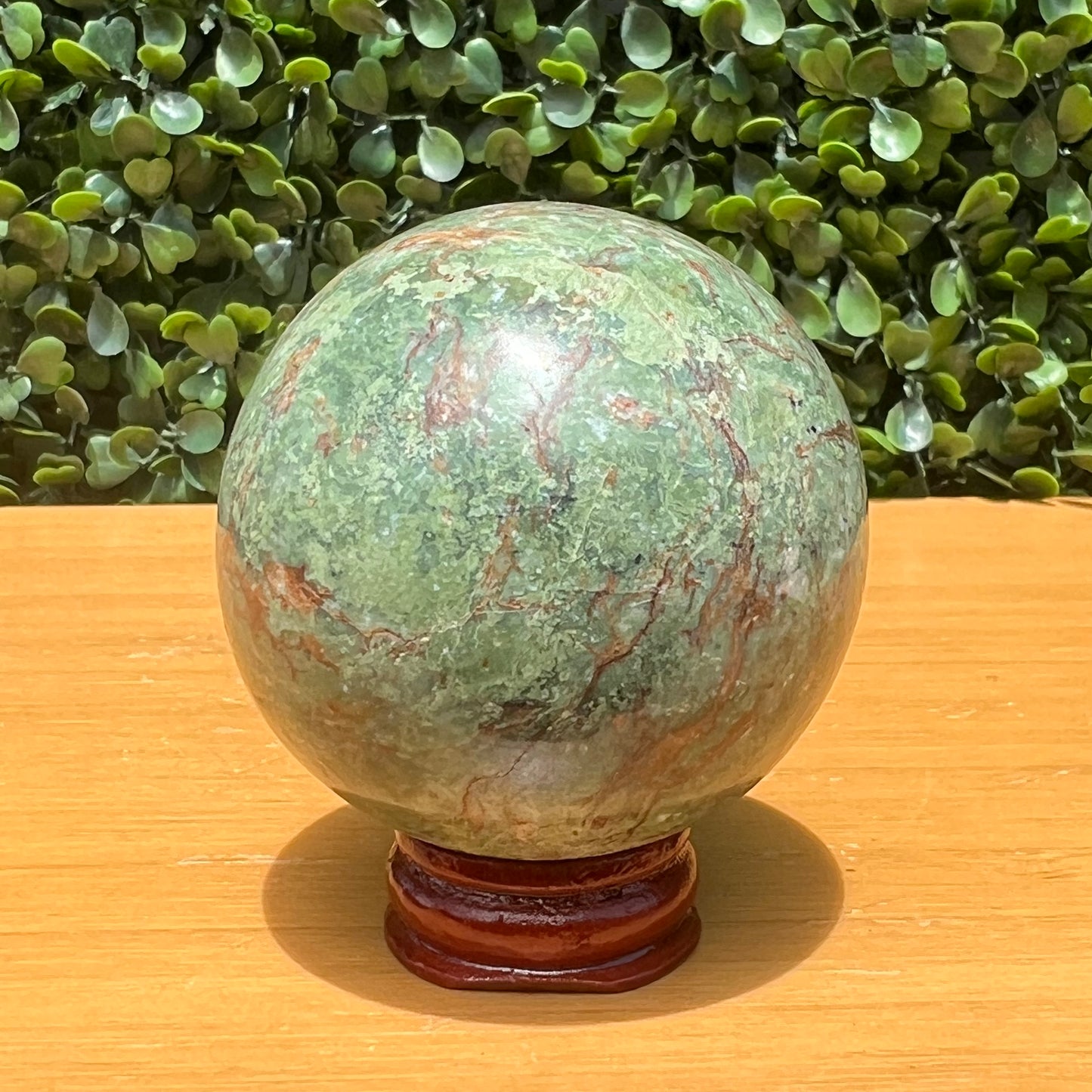 Chrysoprase Sphere