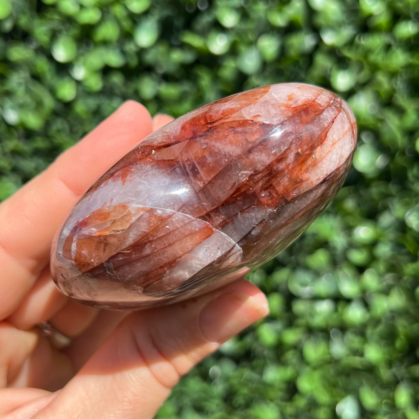 Fire Quartz Heart