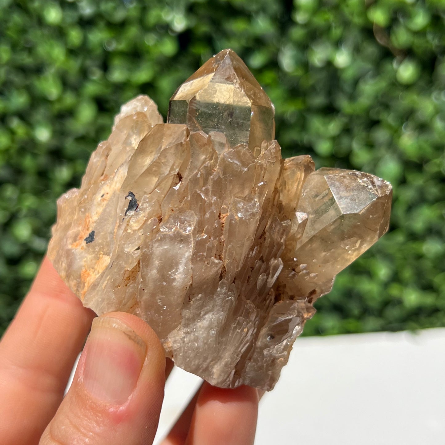 100% Natural Kundalini Citrine Cluster