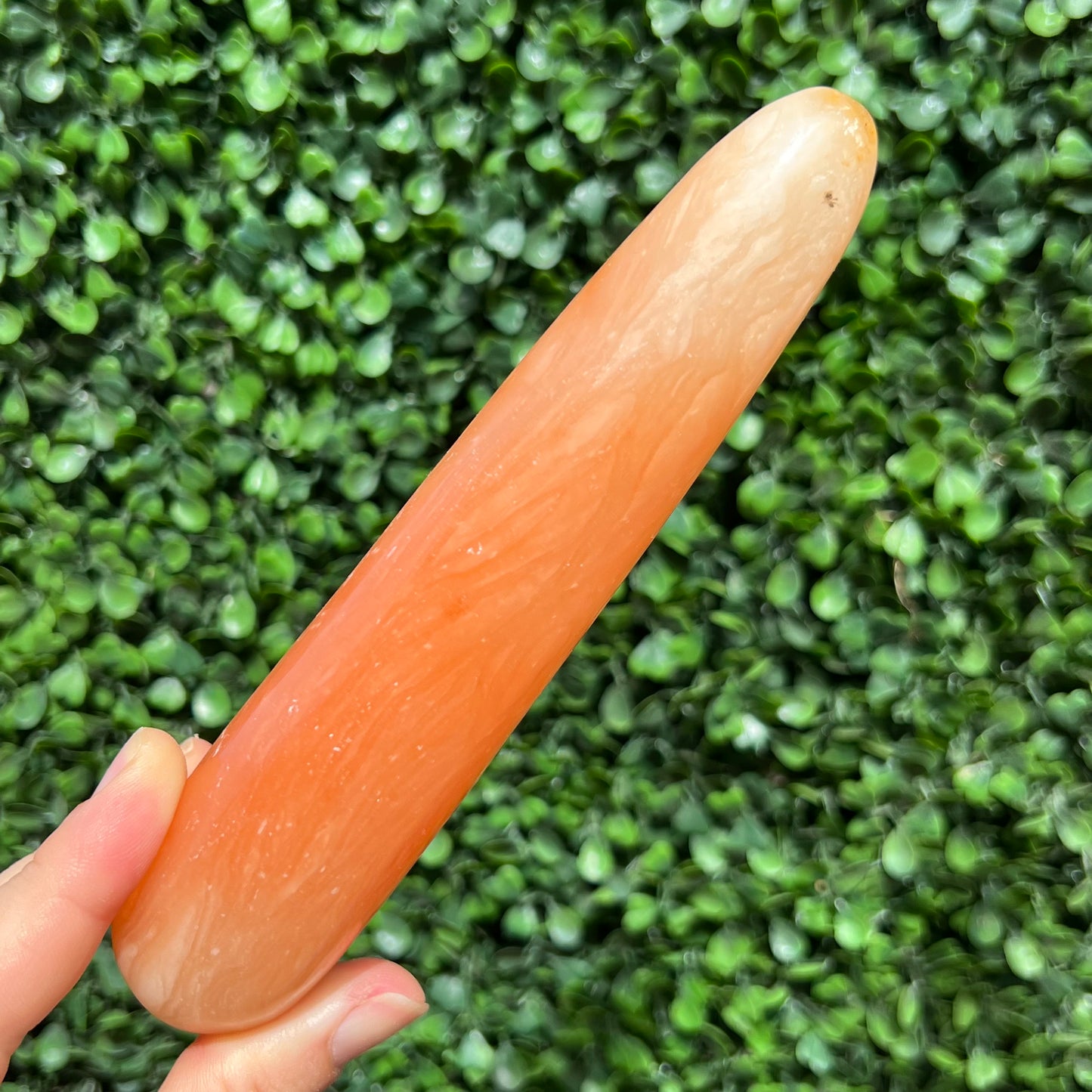 Tangerine Calcite Wand