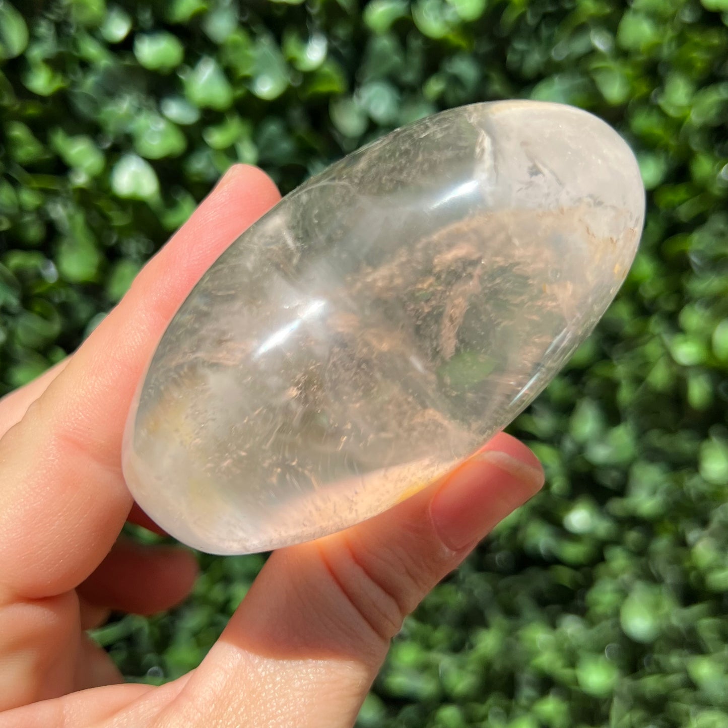 Clear Quartz Heart
