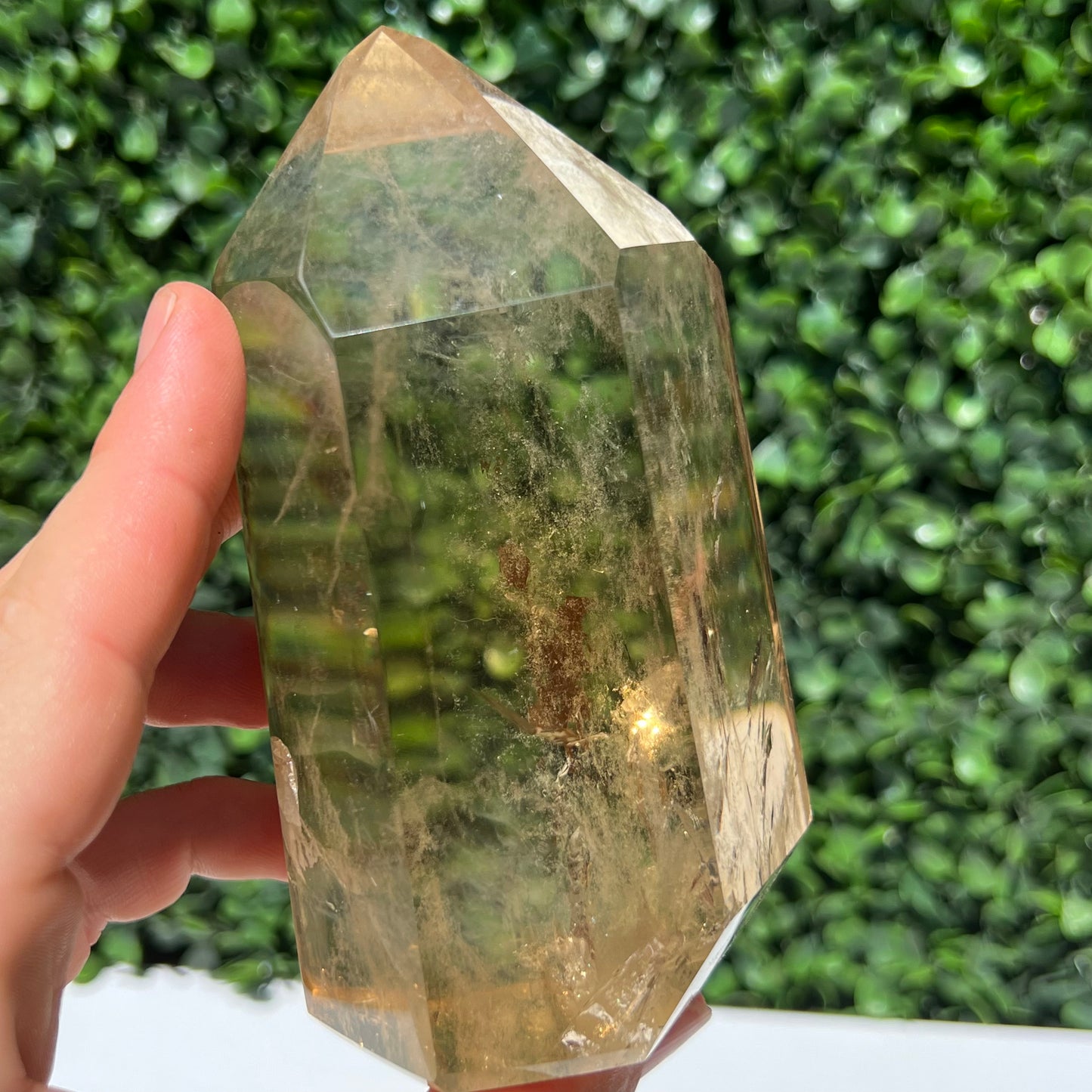 100% Natural Citrine Tower