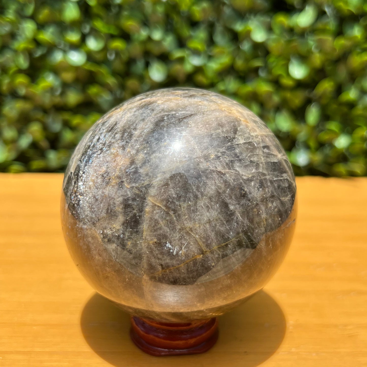 Black Moonstone Sphere