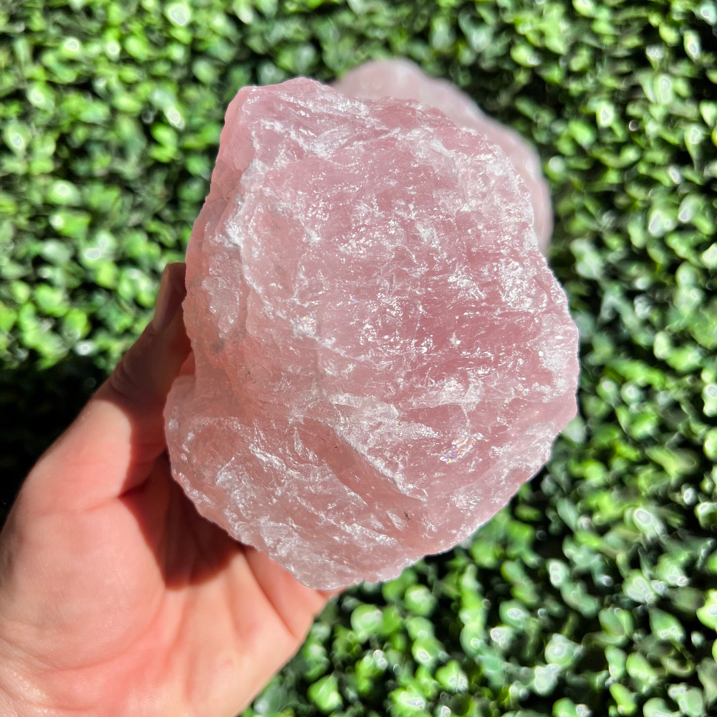 Rough Rose Quartz Crystal