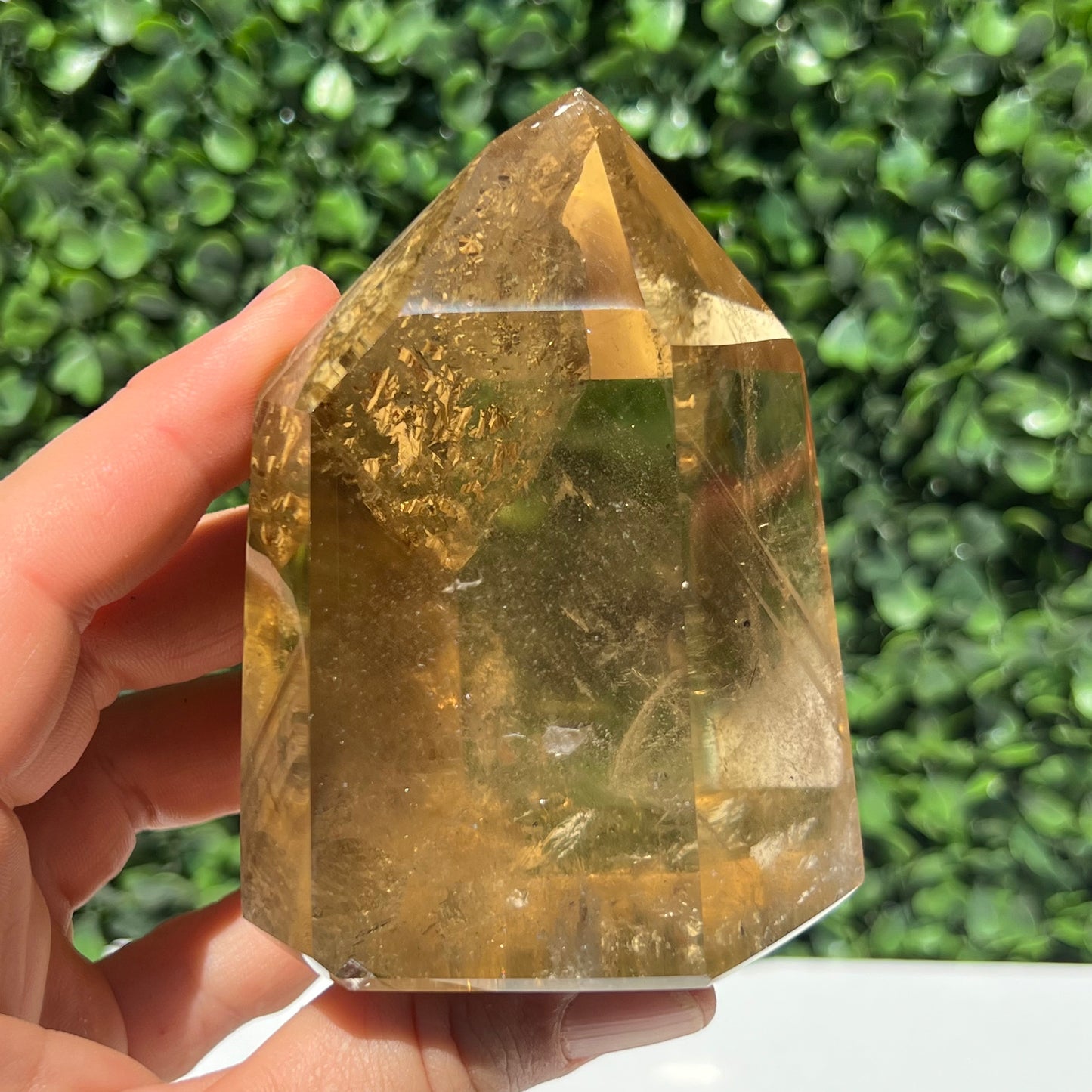 100% Natural Citrine Tower