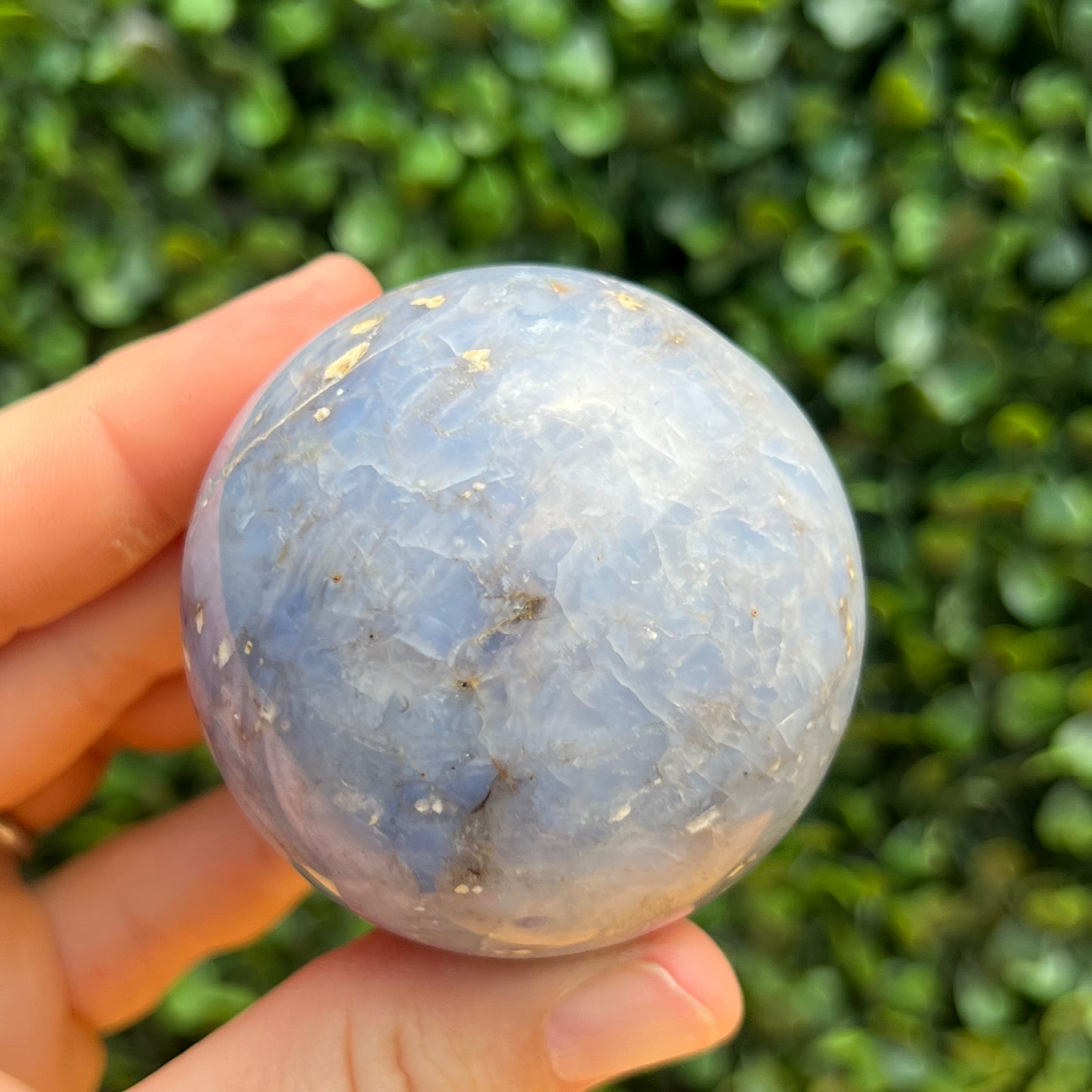 Blue Quartz Sphere