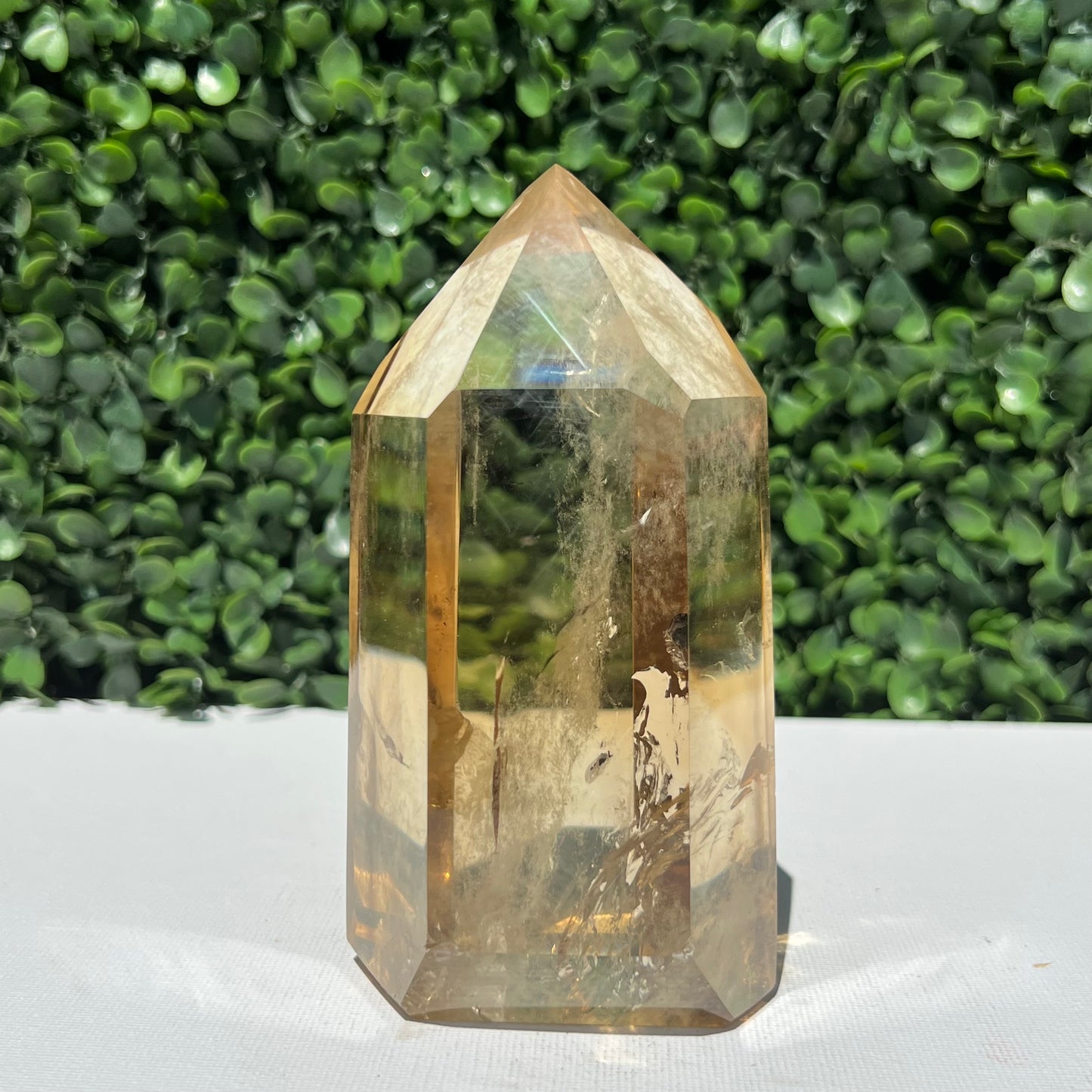 100% Natural Citrine Tower