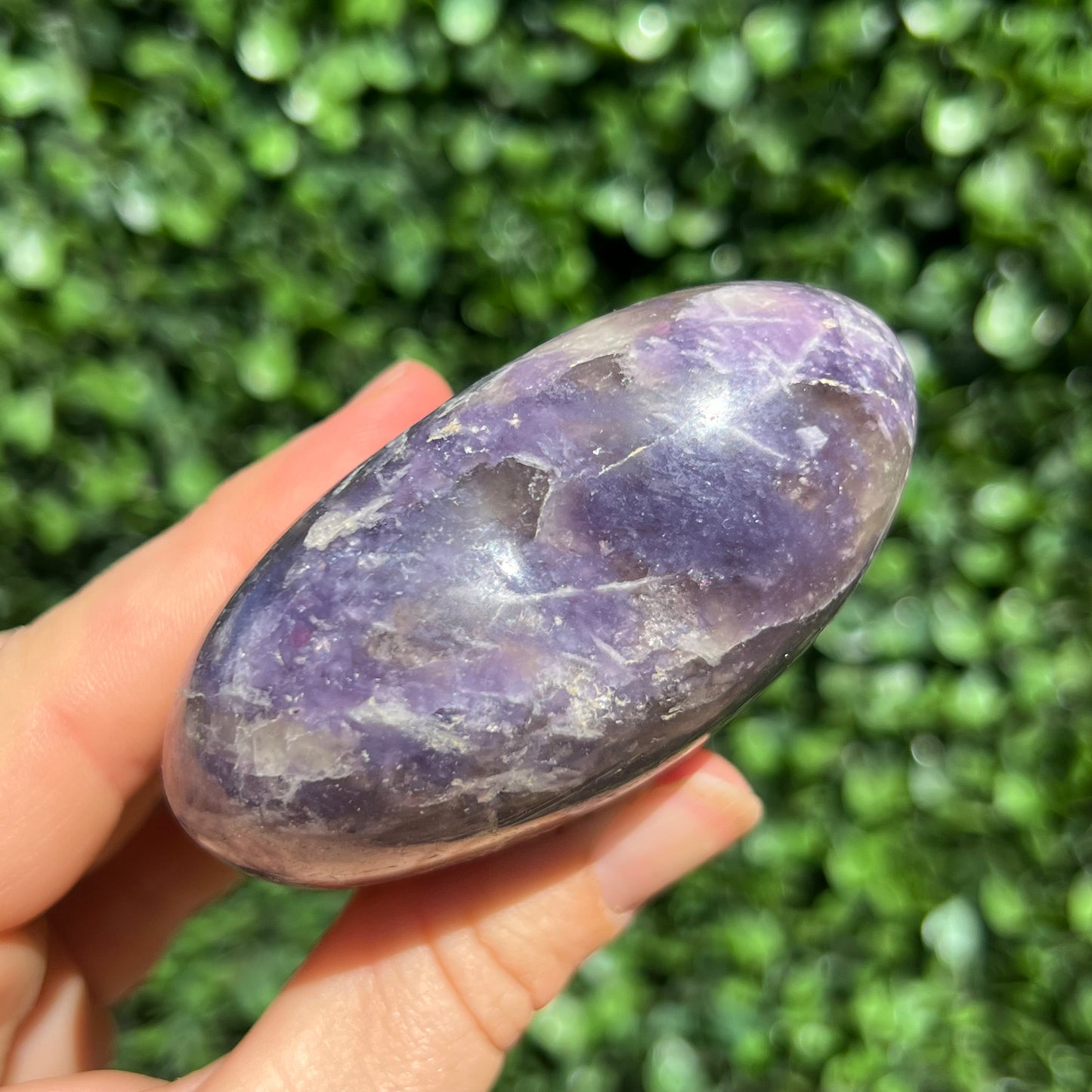 Lepidolite Unicorn Stone Heart