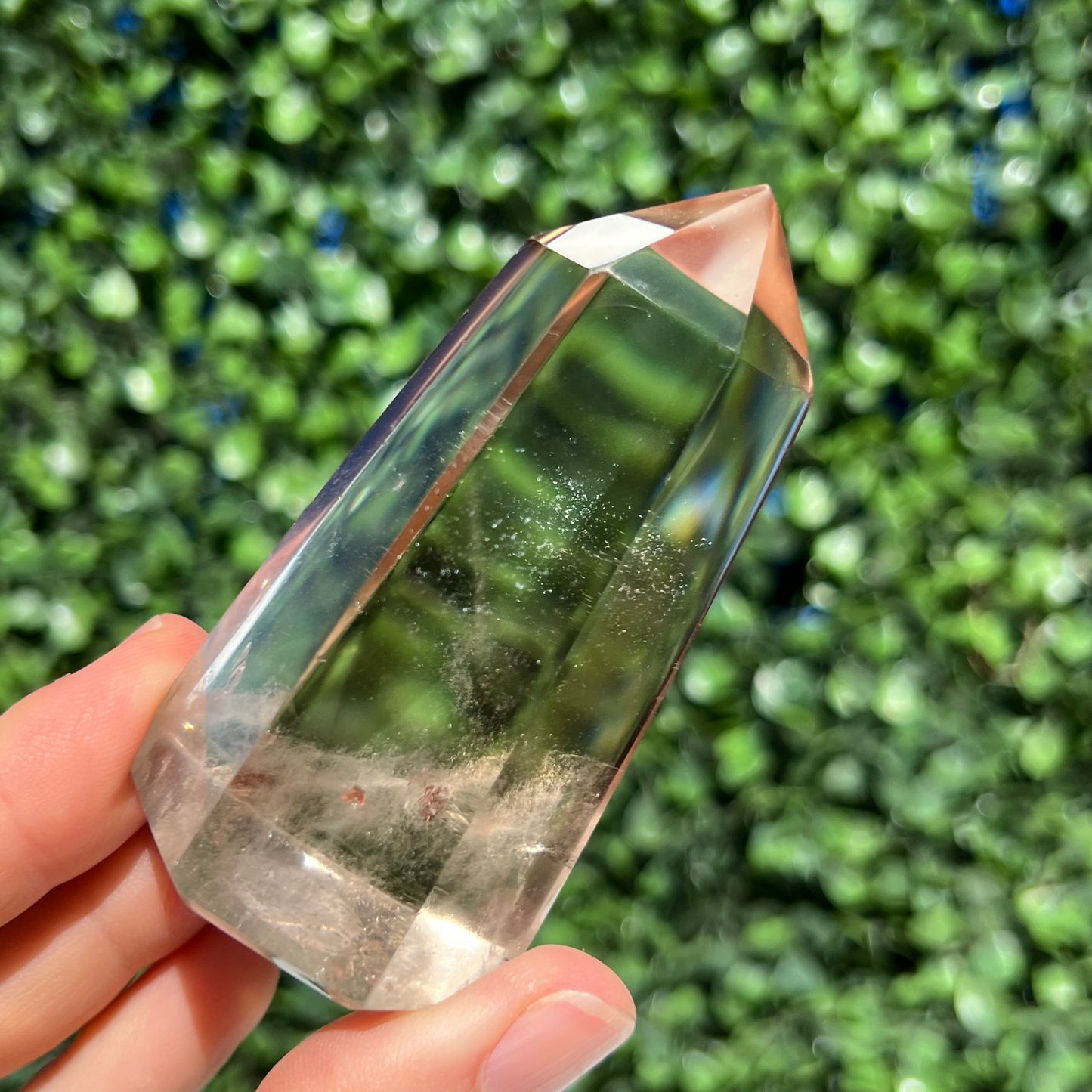 Light Smokey Quartz Tower