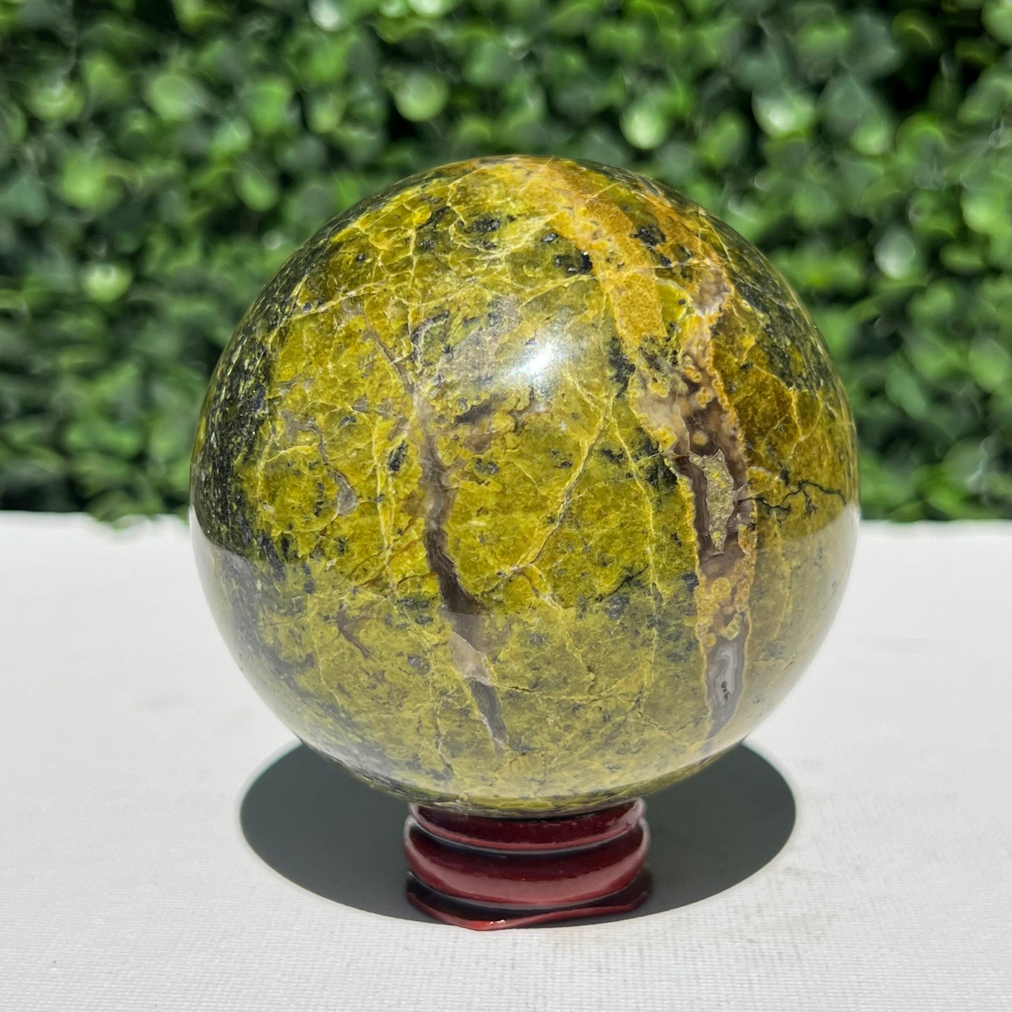 Kiwi Opal Sphere