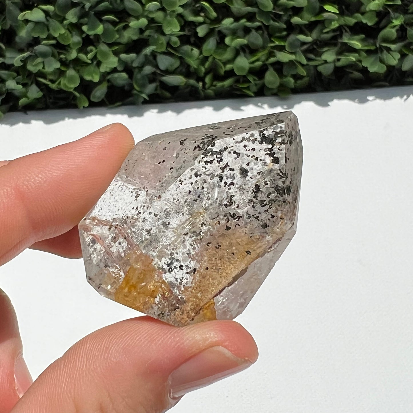 Included Clear Quartz Tower