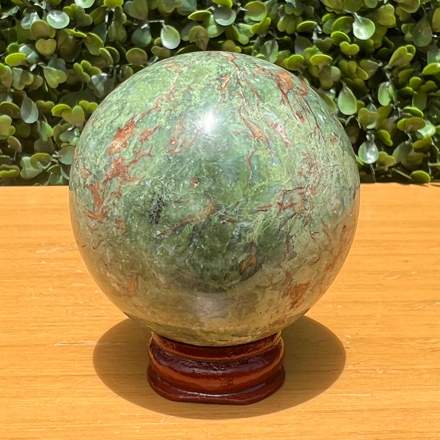 Chrysoprase Sphere