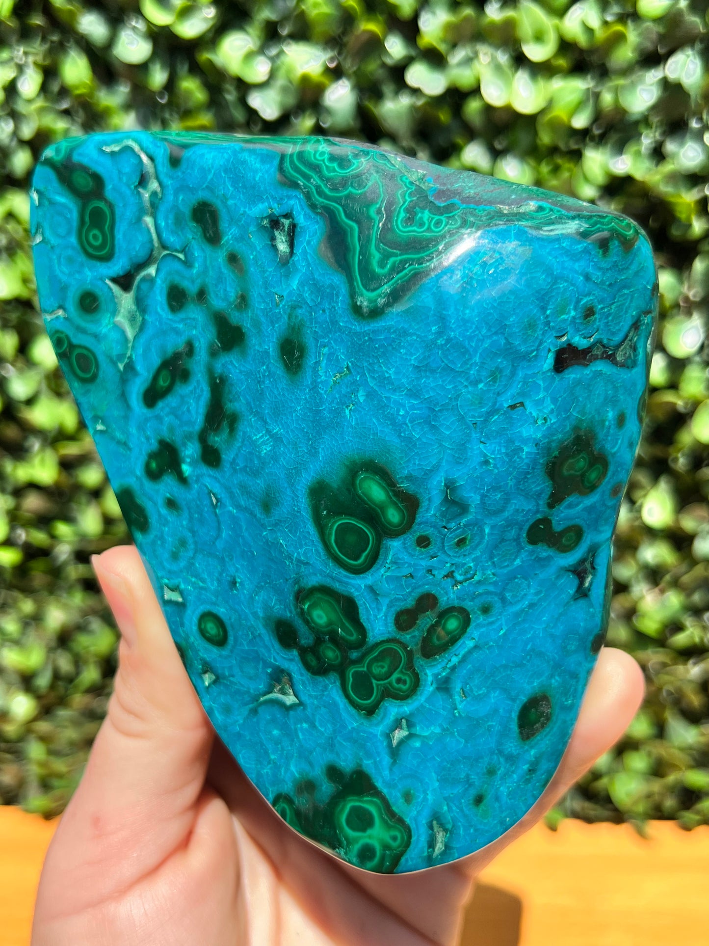 Chrysocolla Malachite Free Form