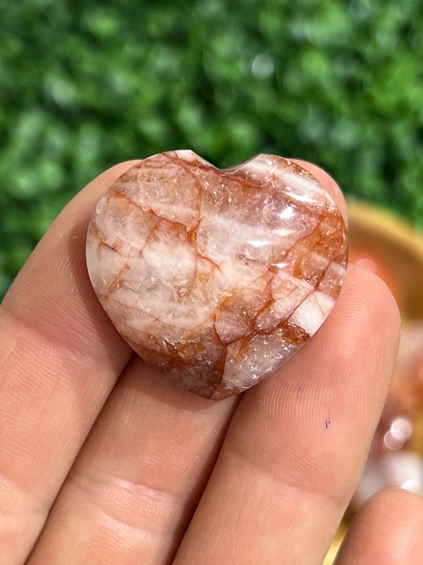 Fire Quartz Heart’s Small