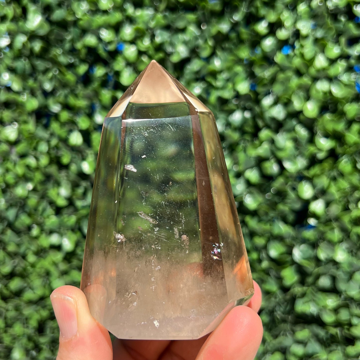 Light Smokey Quartz Tower