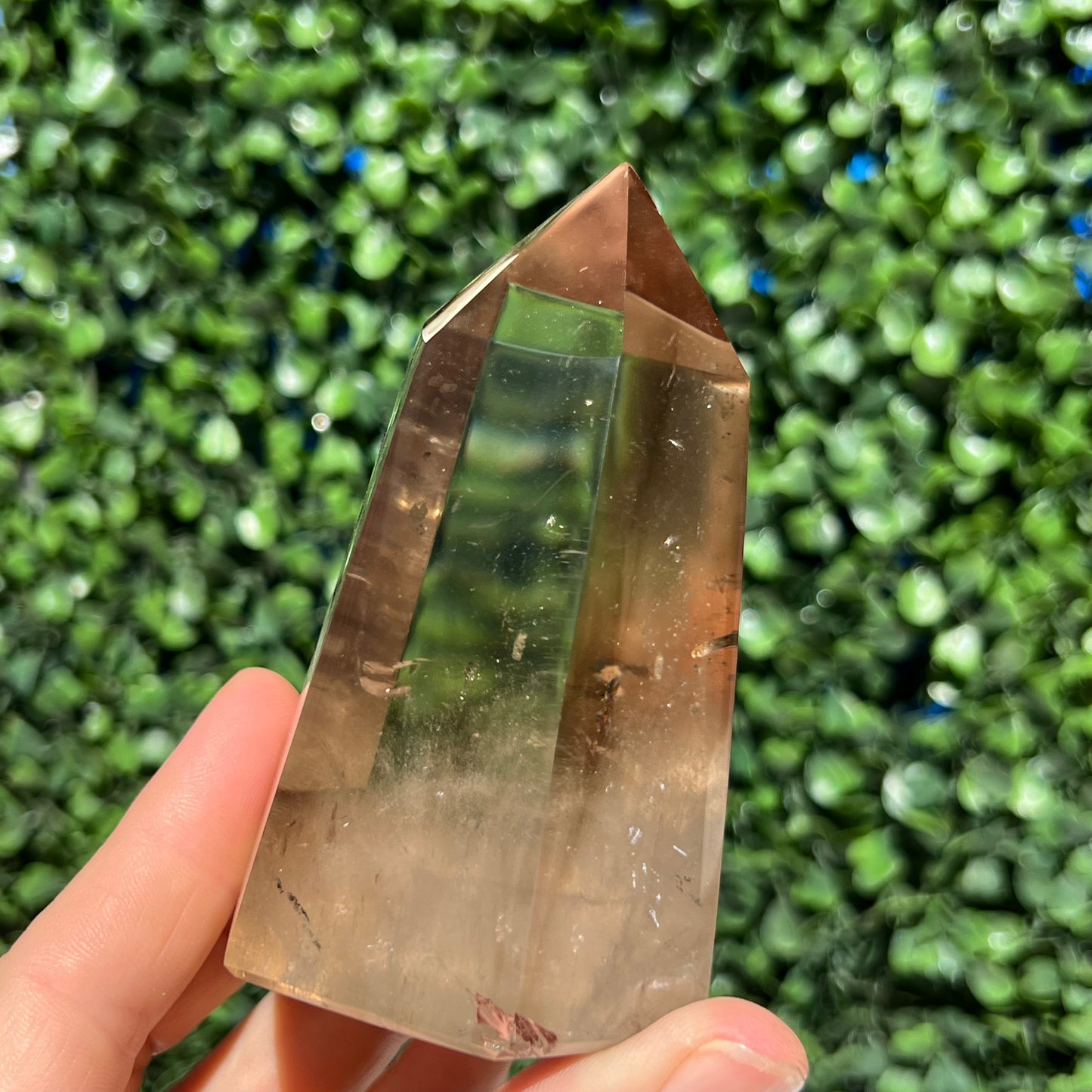 Light Smokey Quartz Tower