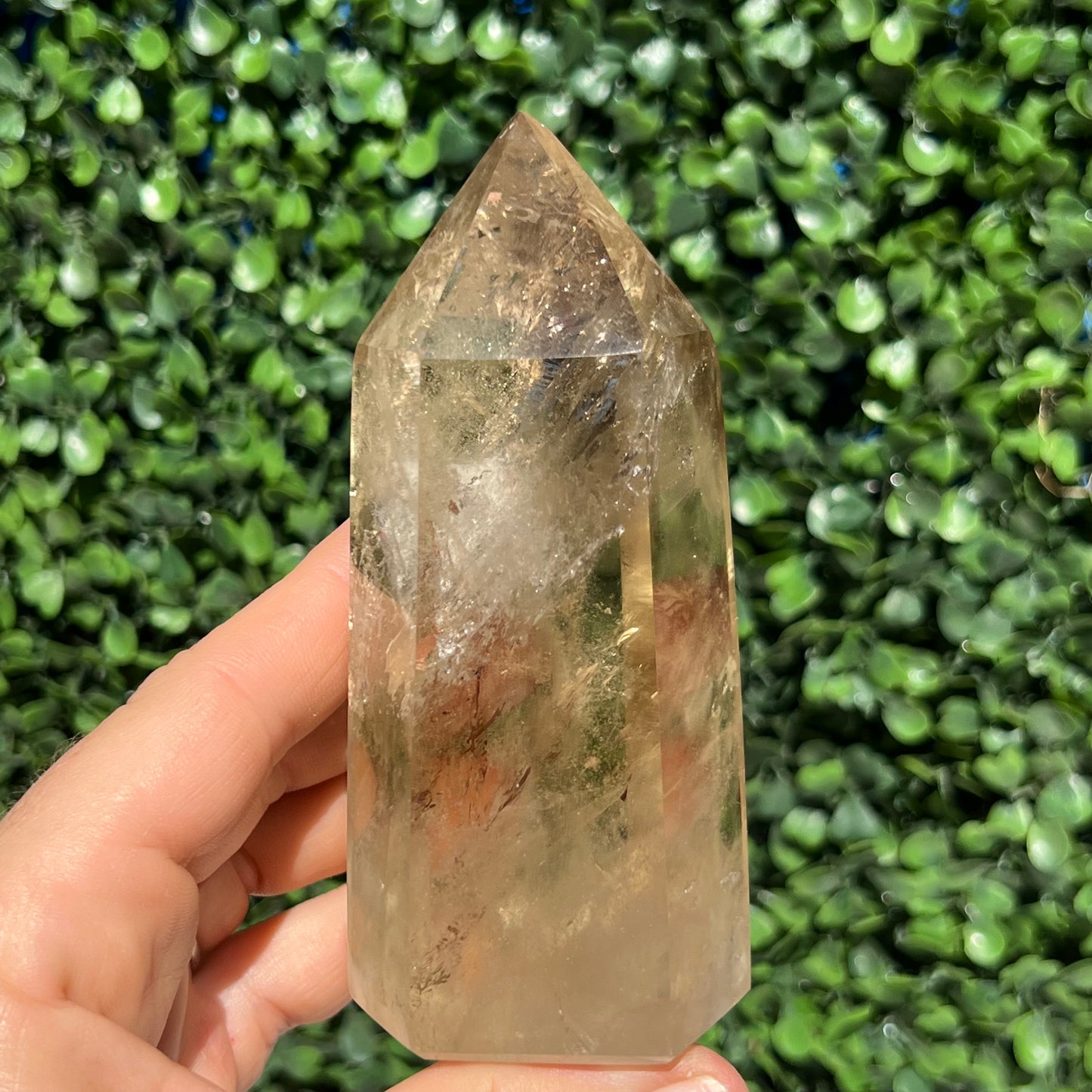 100% Natural Citrine Tower