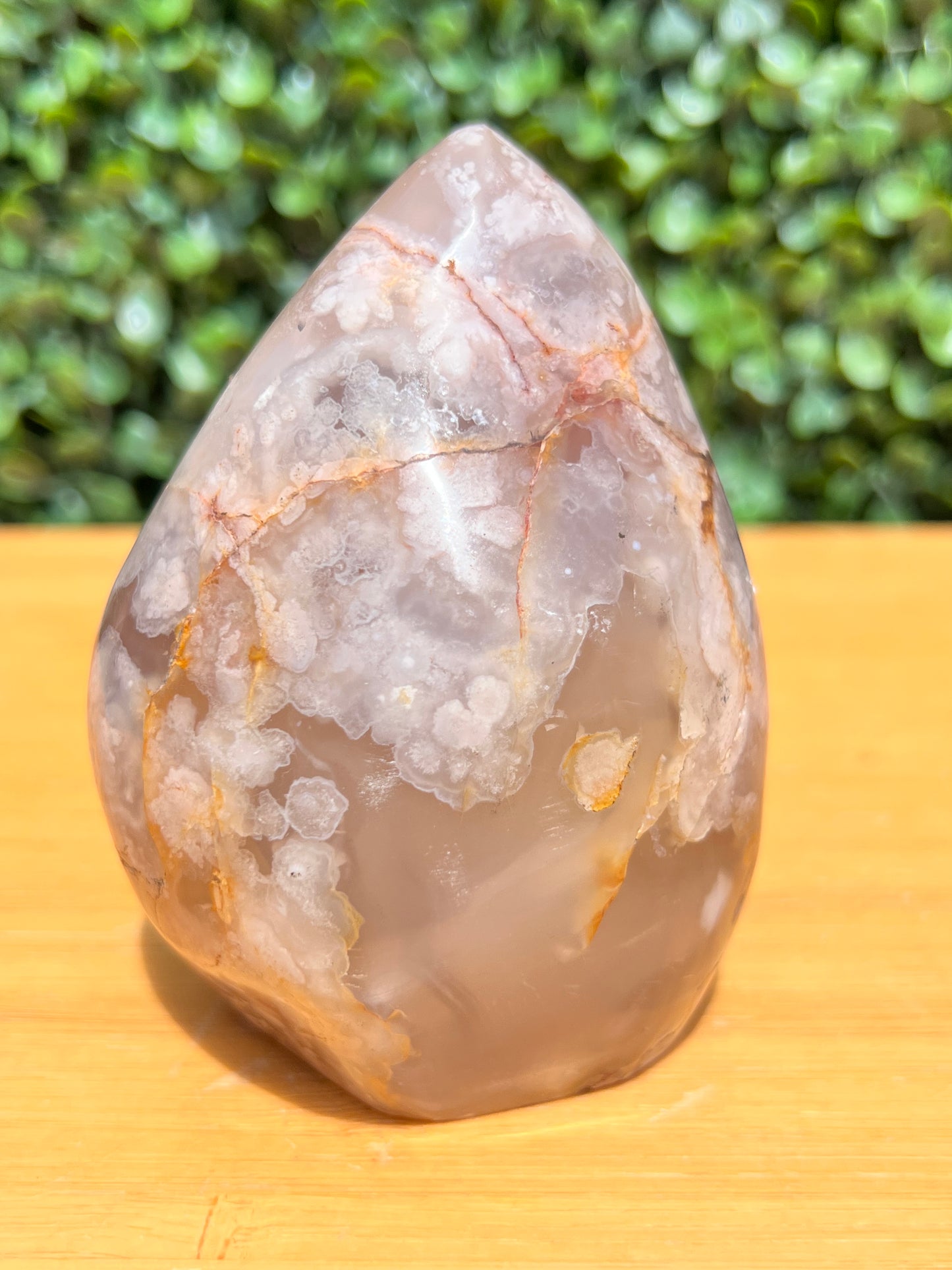 Flower Agate Free Form