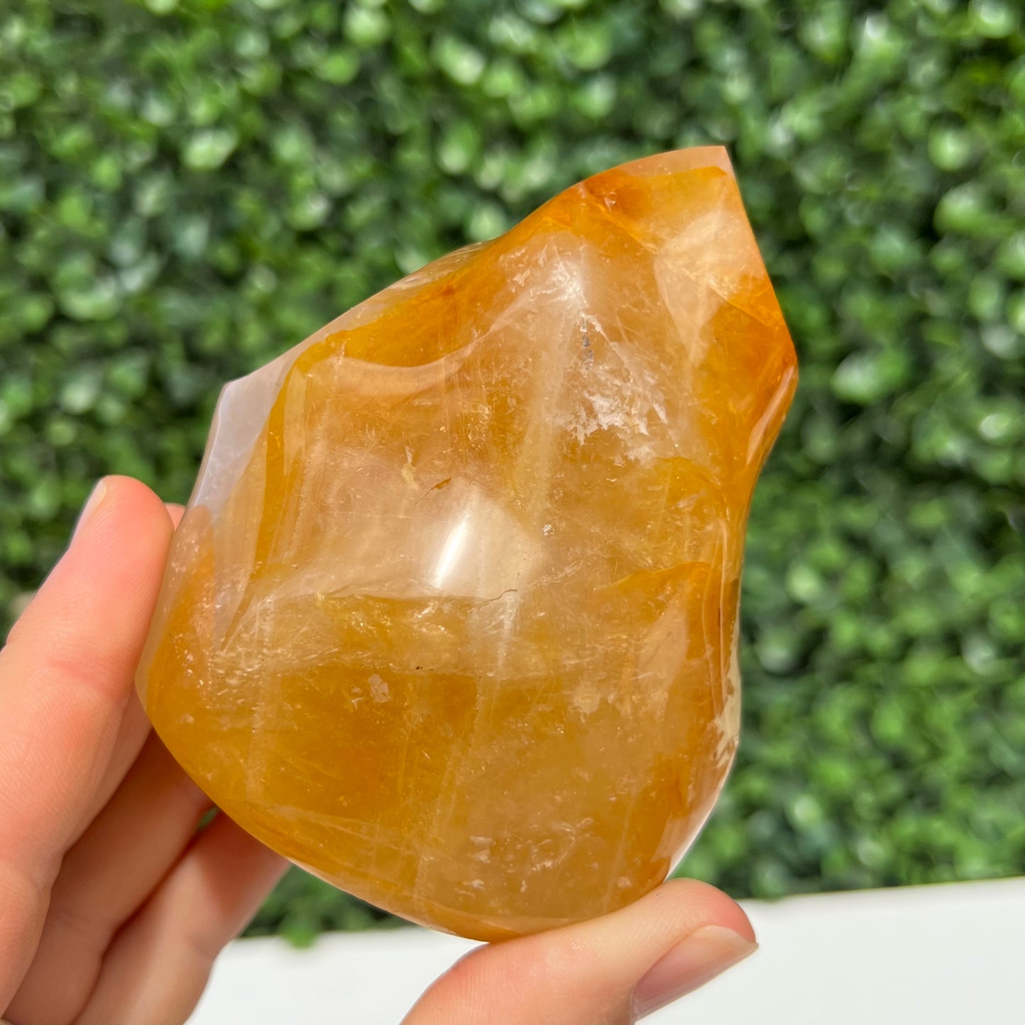 Golden Healer Quartz Flame