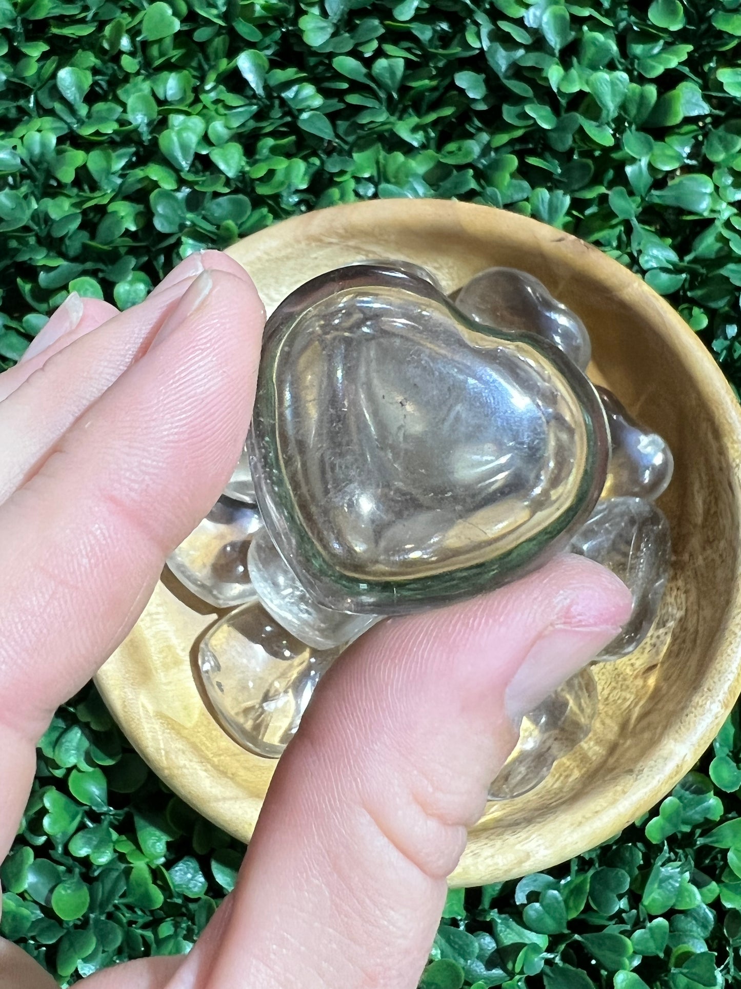 Clear Quartz Heart’s