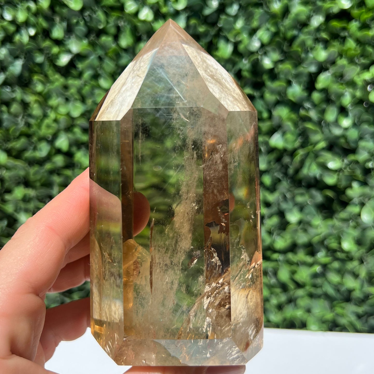 100% Natural Citrine Tower