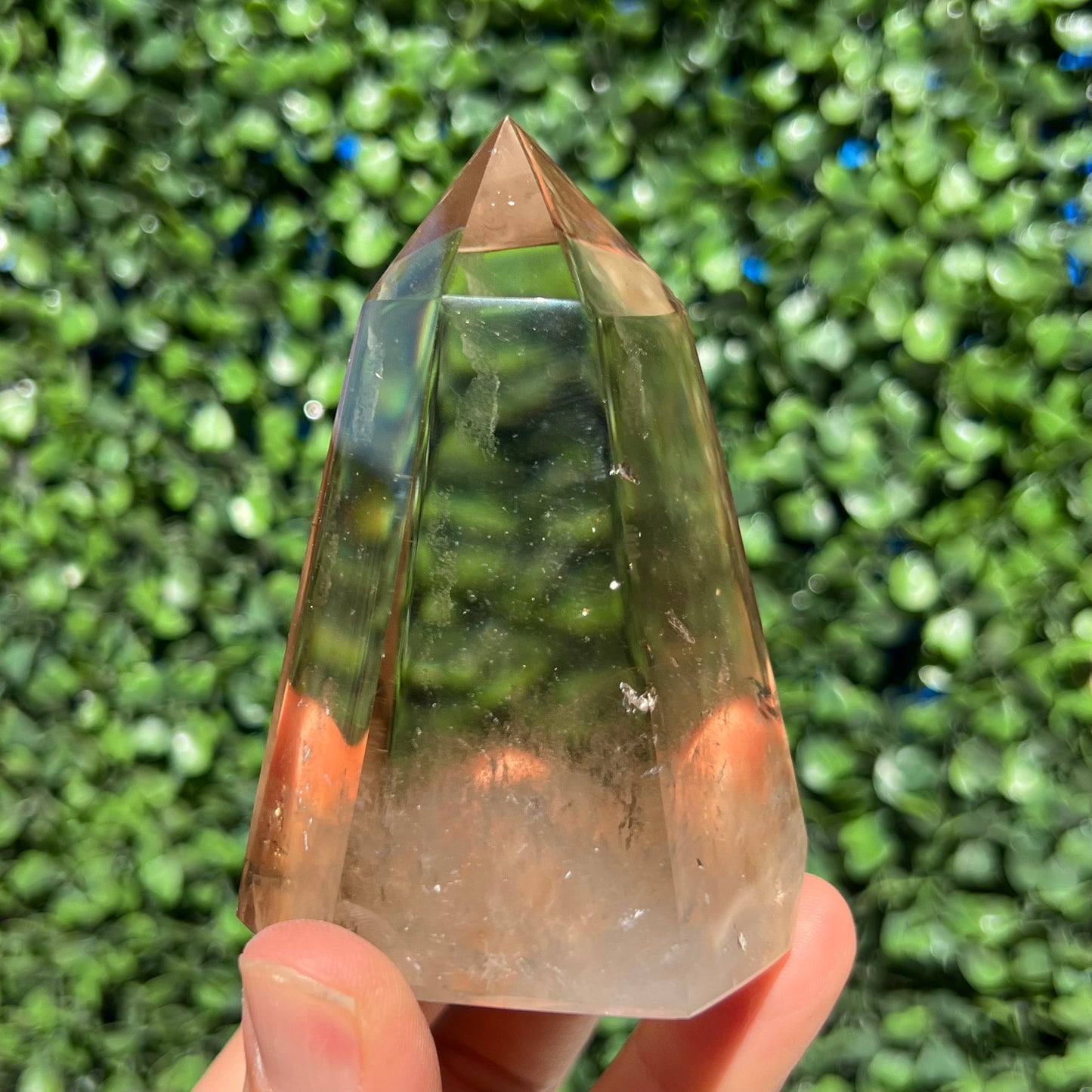 Light Smokey Quartz Tower