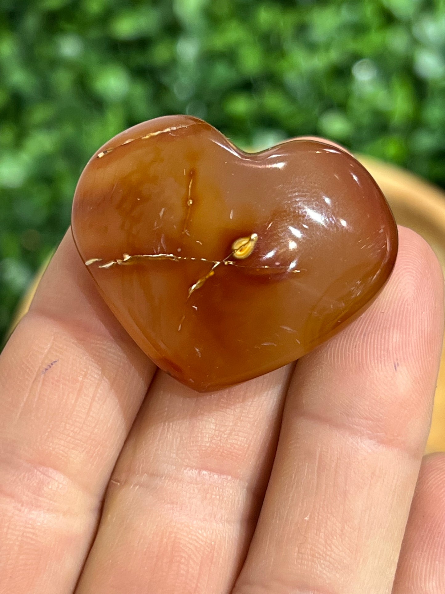 Carnelian Heart’s (Small)