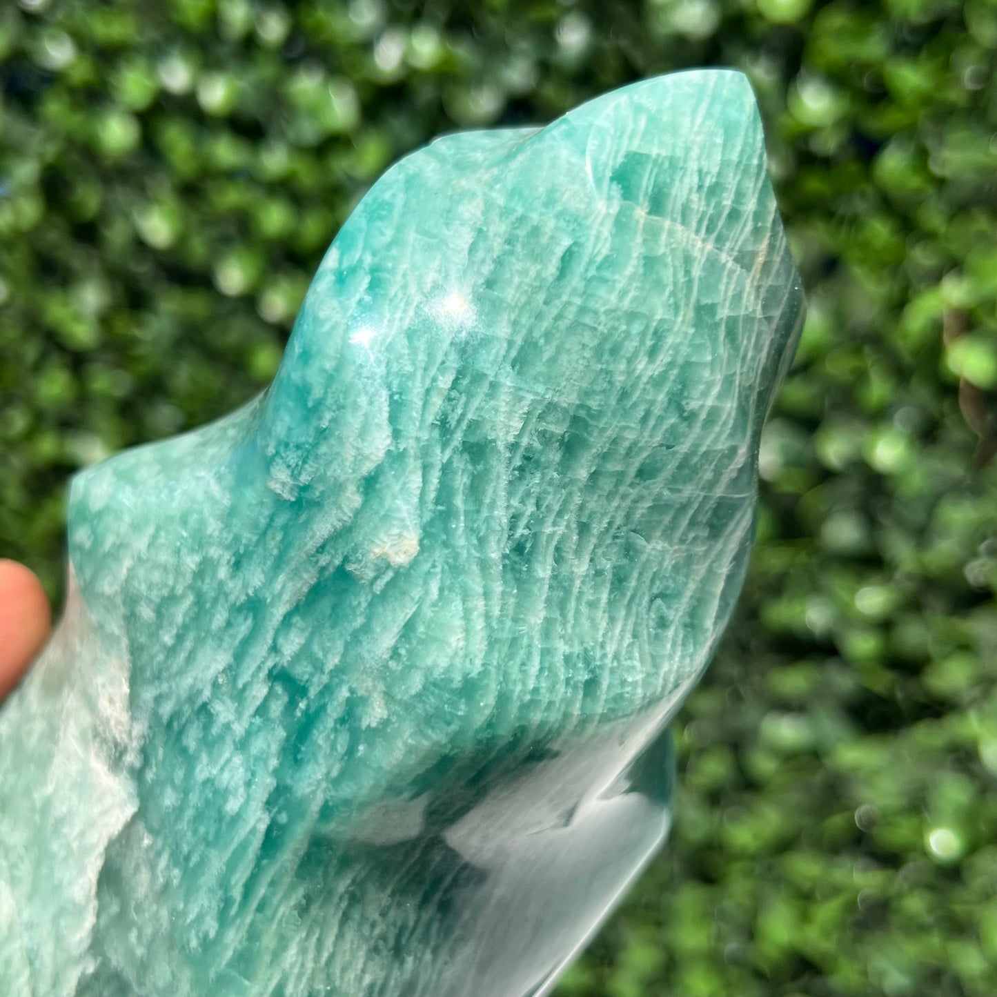 Amazonite Crystal Flame