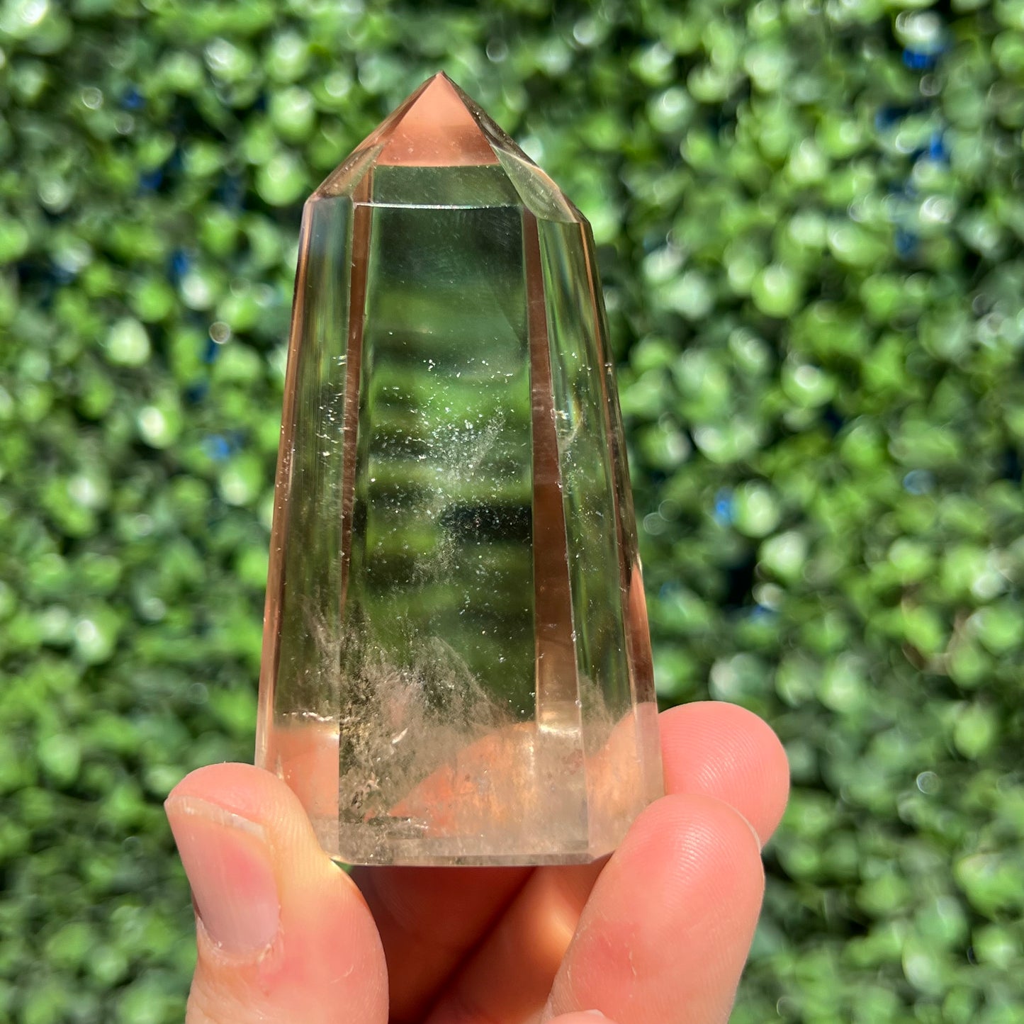Light Smokey Quartz Tower