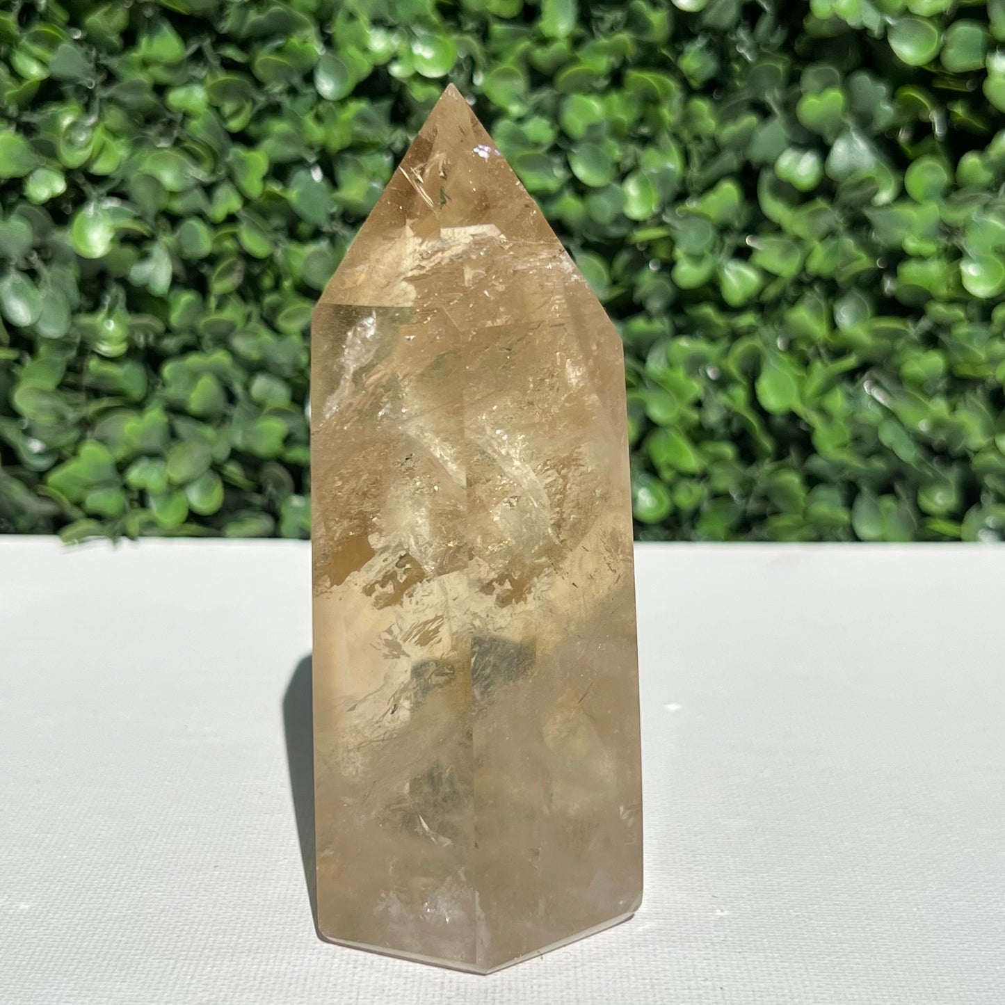 100% Natural Citrine Tower