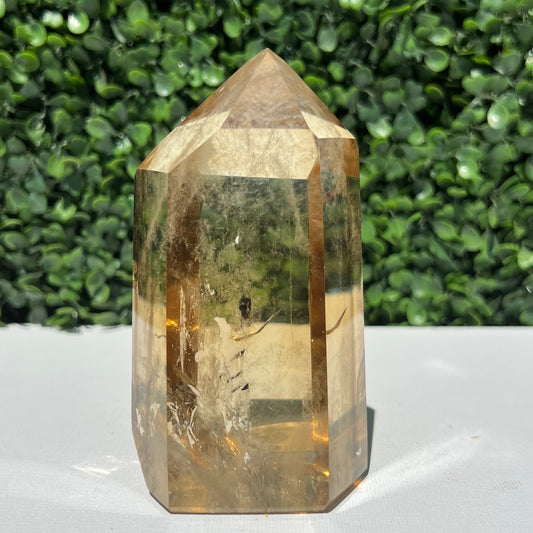 100% Natural Citrine Tower