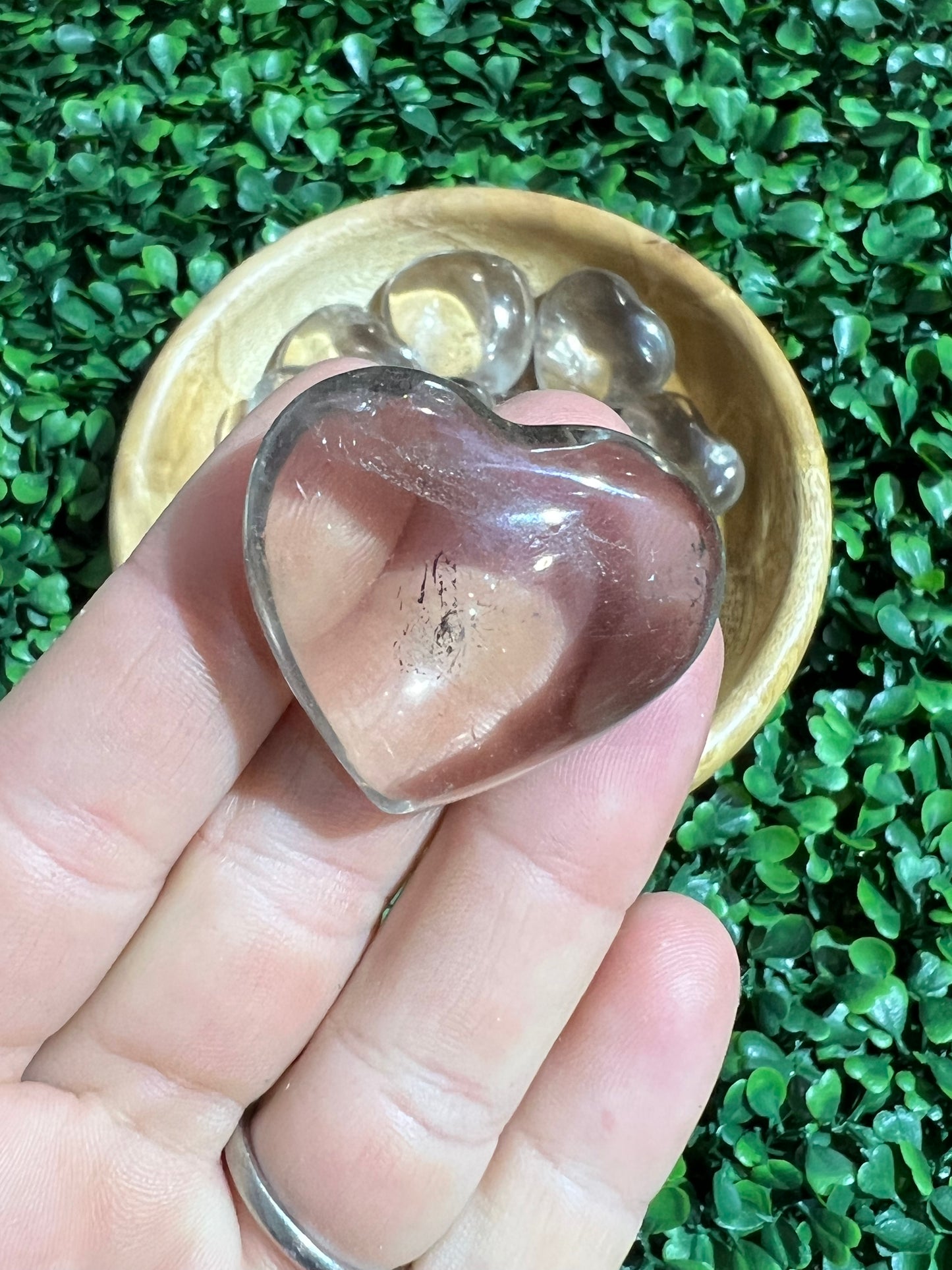 Clear Quartz Heart’s