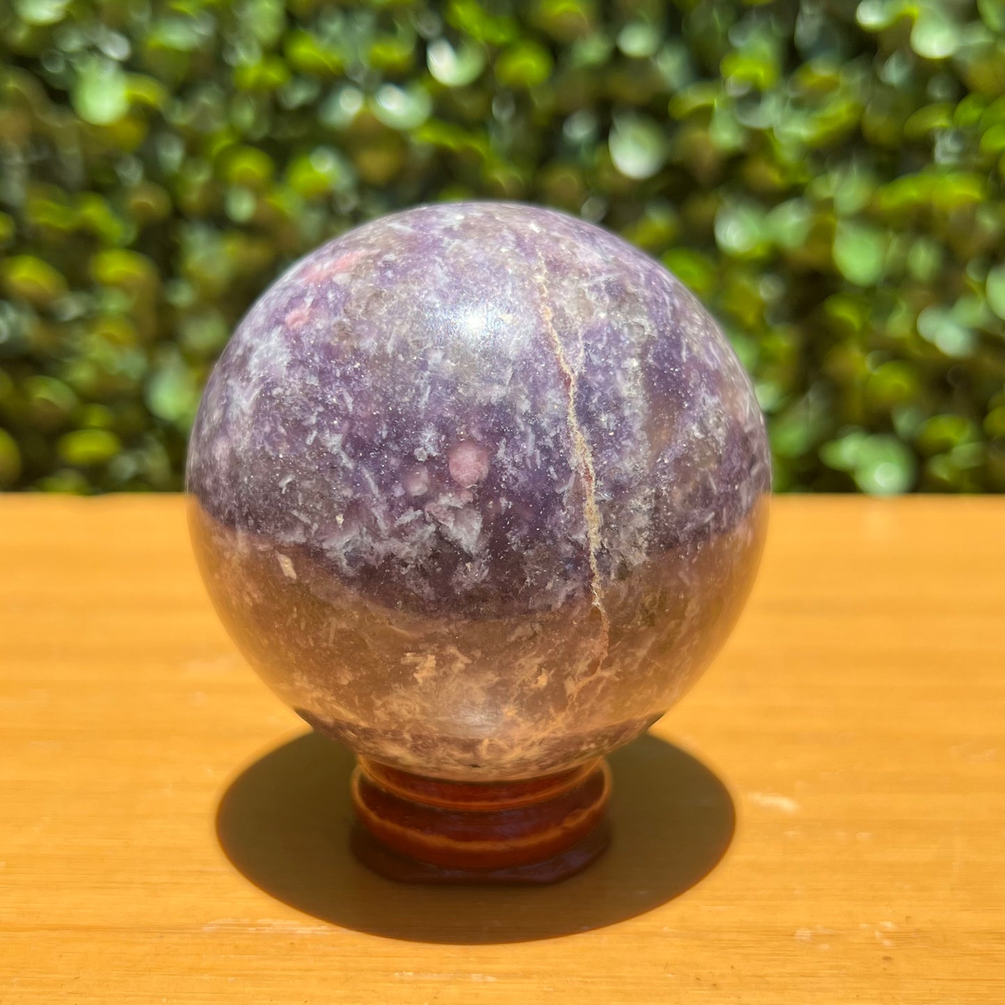Lepidolite Unicorn Stone Sphere