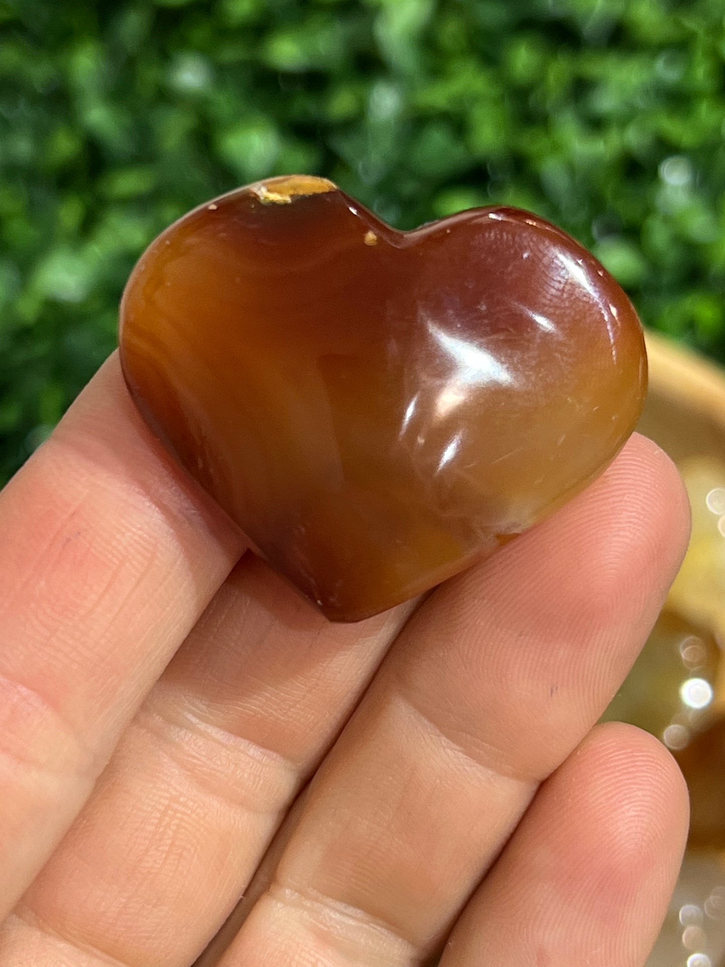 Carnelian Heart’s (Small)