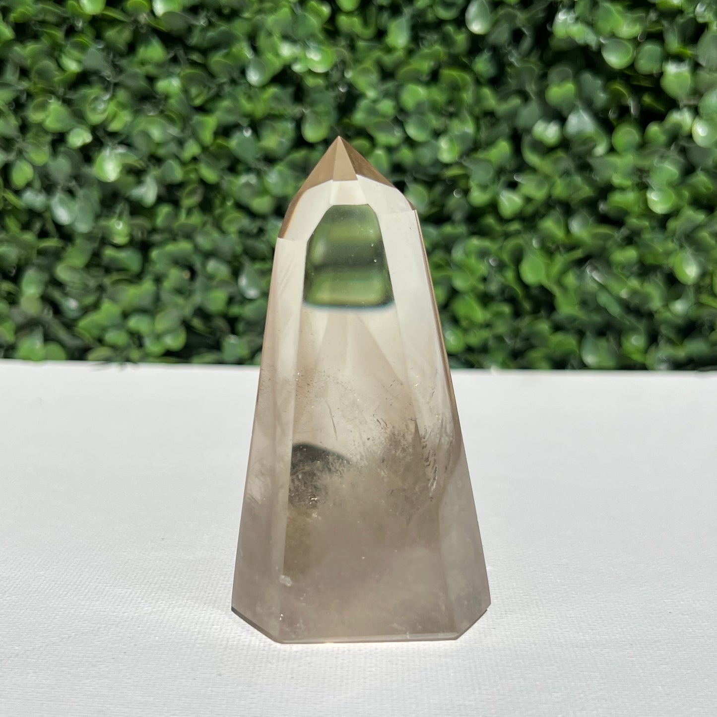 Light Smokey Quartz Tower